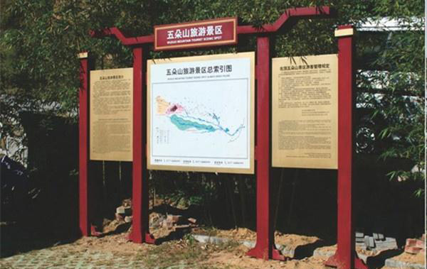 景區(qū)標(biāo)識(shí)導(dǎo)視系統(tǒng)平面布局圖