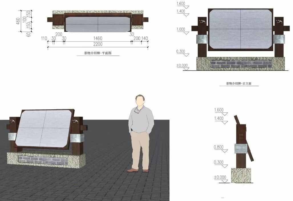 標(biāo)識(shí)牌、景物介紹牌規(guī)劃設(shè)計(jì)
